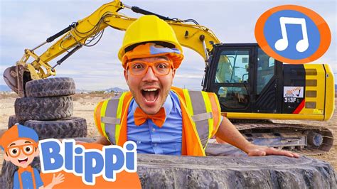 blippi excavator songs